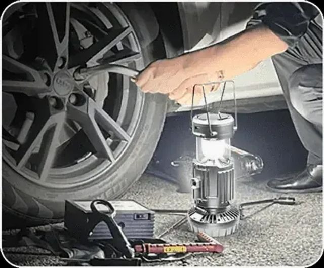 Portable LED Camping Lantern With Fan - Image 5