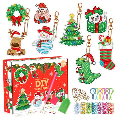 Christmas Diamond Painting Sticker Kit - Image 12
