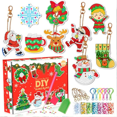 Christmas Diamond Painting Sticker Kit - Image 13