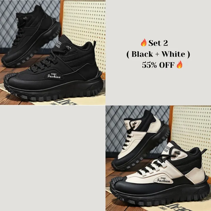 Limited Time Sale 50 OFF Mens Outdoor Hiking Boots Work boots- Waterproof Non-Sl - Image 28