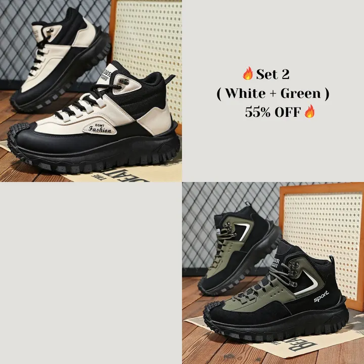 Limited Time Sale 50 OFF Mens Outdoor Hiking Boots Work boots- Waterproof Non-Sl - Image 33