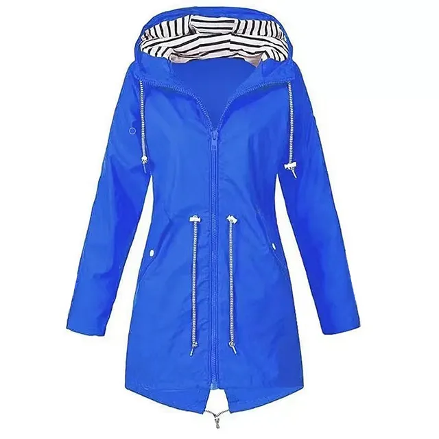 Women’s Long Outdoor Hooded Jacket – Perfect for Fall & Winter - Image 2