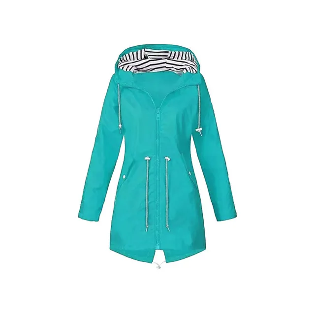 Women’s Long Outdoor Hooded Jacket – Perfect for Fall & Winter - Image 8