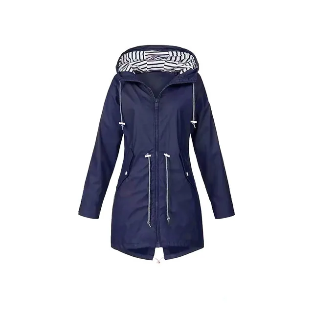 Women’s Long Outdoor Hooded Jacket – Perfect for Fall & Winter - Image 9