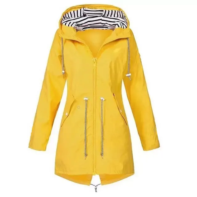 Women’s Long Outdoor Hooded Jacket – Perfect for Fall & Winter - Image 6
