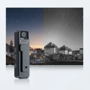 A8 HD Infrared Night Vision Body Camera – Portable Clip-On Mini Recorder for Meetings & Outdoor Sports