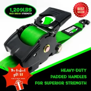 🎁 Limited Time – Upgraded 2025 Retractable Ratchet Strap (Perfect Gift for Men💙)