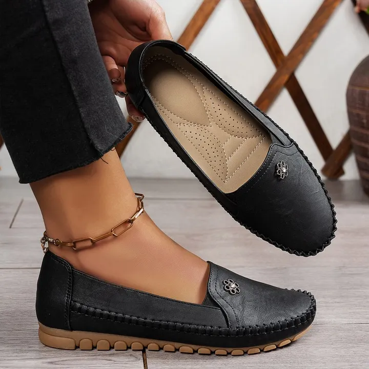 🔥Best Seller-Last Day Sale 60% OFF🔥 Orthopedic leather shoes, Lightweight, Anti-Slip, Breathable for Women - Image 5